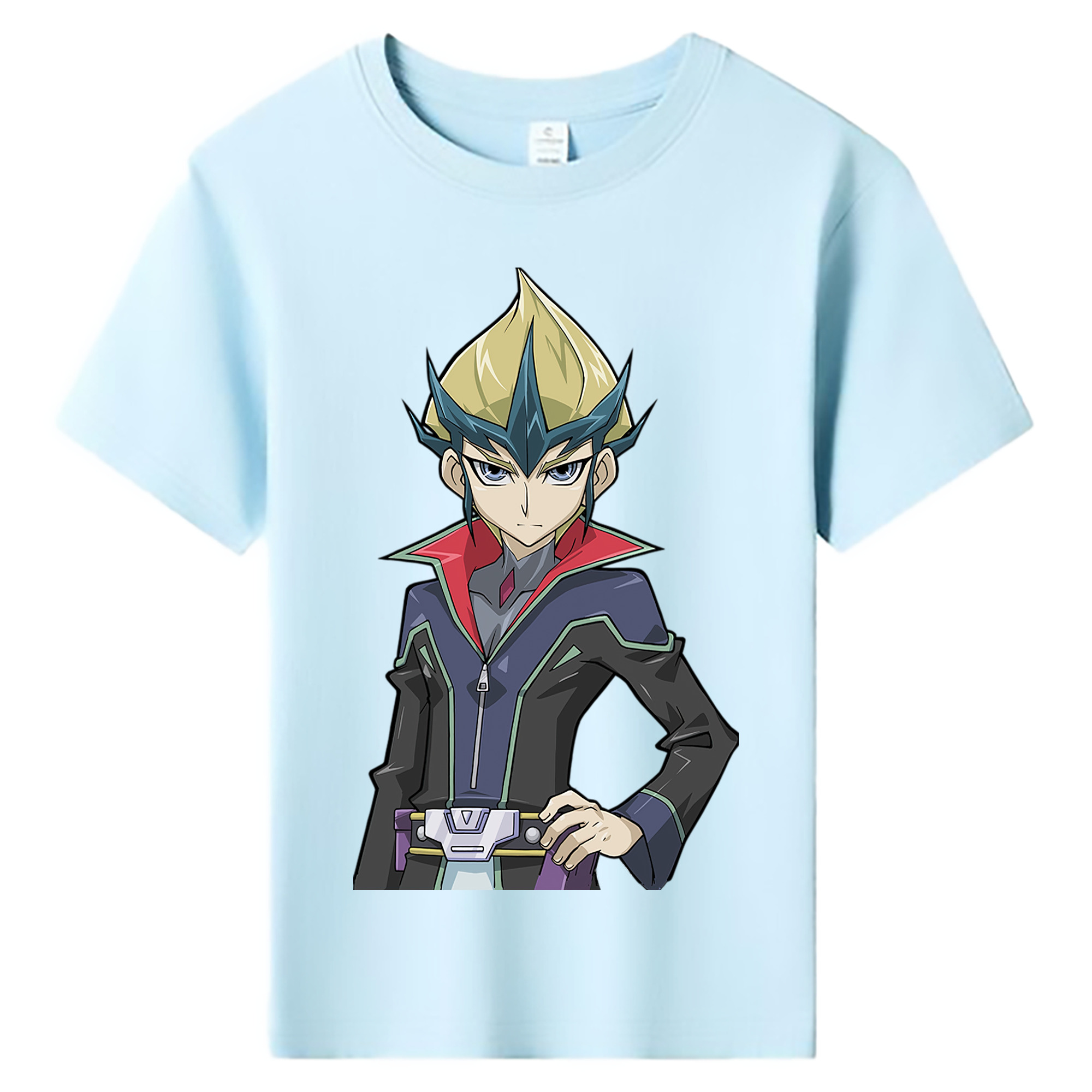 （画像用） 遊☆戯☆王 Yu-Gi-Oh! 綿100％キッズTシャツ（フロントプリント）
